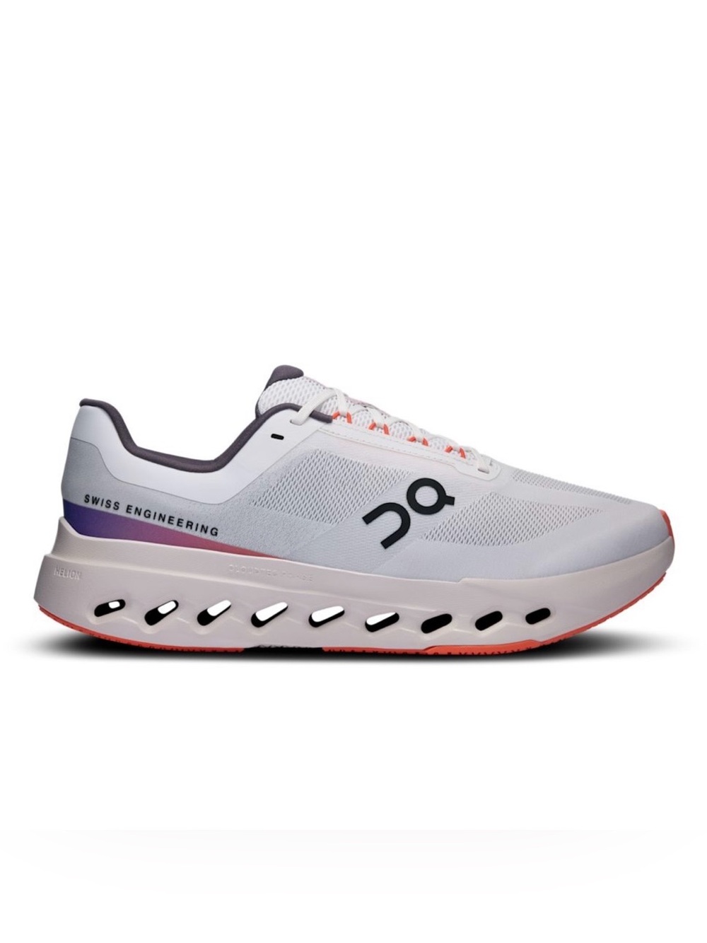 On Cloudsurfer Next WIDE running shoes men’s 10.5 ‘White Flame’